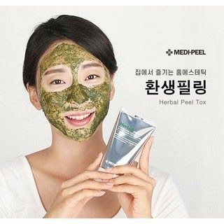 MEDI-PEEL Herbal Peel Tox Wash Off Type Cream Mask foto04 MEDI-PEEL Herbal Peel Tox Wash Off Type Cream Mask immagine04